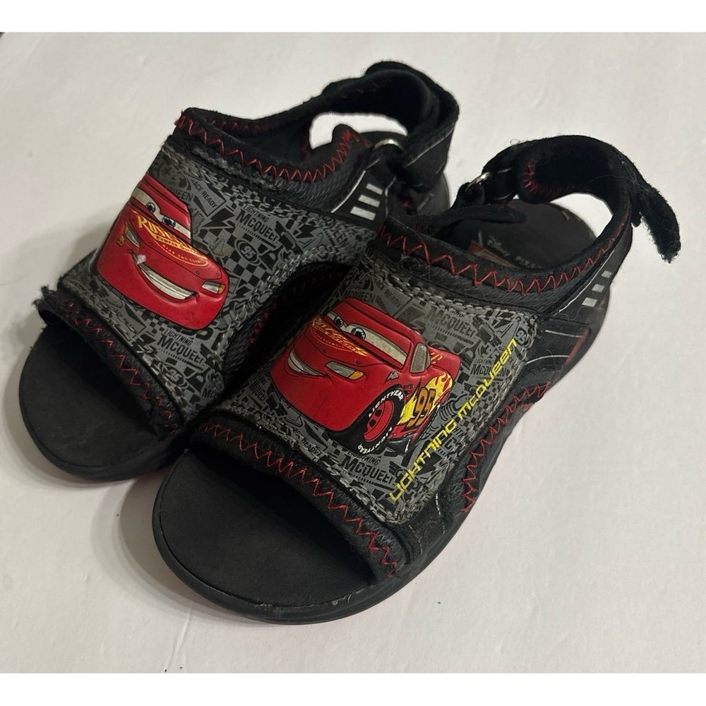 Disney Lightning McQueen Race Ready Sandals (Sz. M 7/8)
